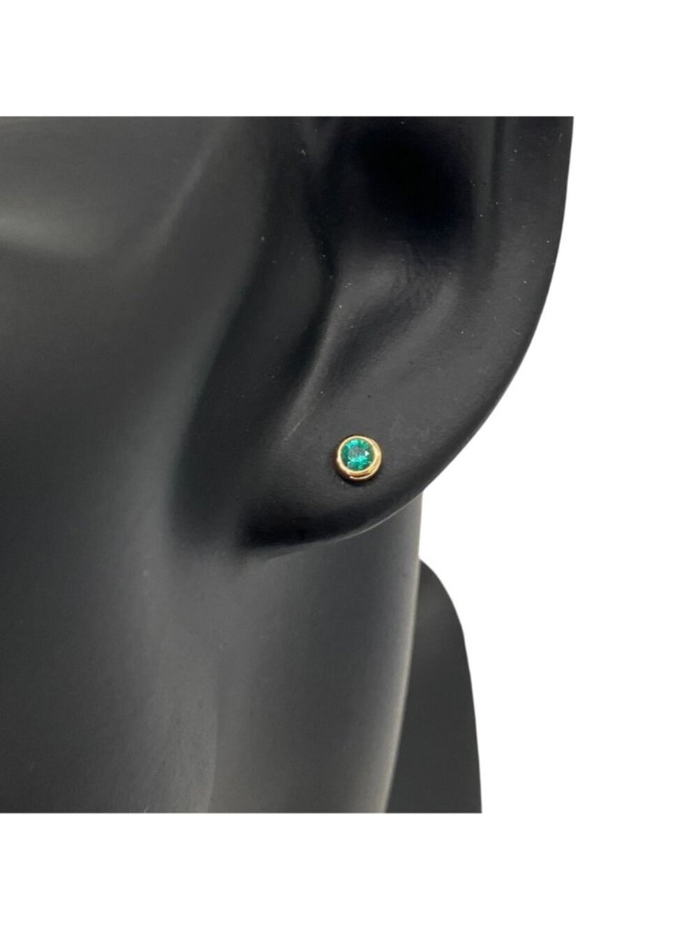 Tiffany & Co Color by the Yard Emerald Earrings Gold